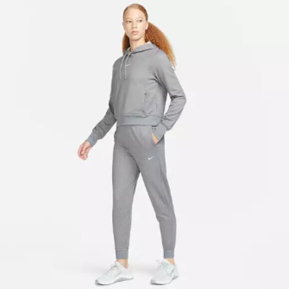 Nike Women's Therma-FIT One High-Waisted 7/8 Joggers - Picture 3 of 13